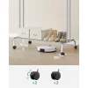 Suport mobil cu roti pentru haine, Artool, cu raft incaltaminte, otel, argintiu, max 100 kg, 103.5x52.5x155 cm