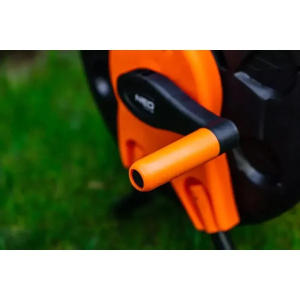 Tambur, rola, pentru furtun gradina, plastic, 1/2"-60 m, 3/4"-20 m, NEO