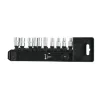 Trusa chei tubulare, 1/4", cu clichet reversibil, extensie, 12 piese, Breckner Germany