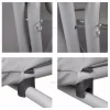 Balansoar gradina, Springos, Venezia, 3 locuri, gri, 190x125x163 cm, functie pat, max 280 kg
