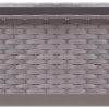 Set 4 jardiniere decorative, cafeniu, 68.5×17.3×15 cm, Ratolla Case P