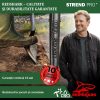 Harlet, cazma, ingust, cu varf zimtat, coada lemn, 12.5x40x128 cm, Strend Pro Premium RedShark