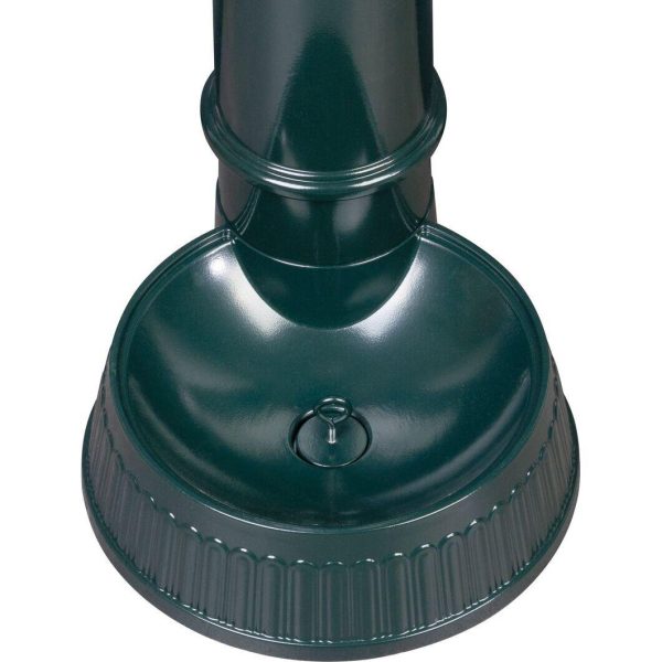 Masca robinet de gradina, aluminiu, verde, 29x25x74 cm, Strend Pro