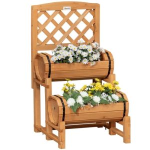 Jardiniera decorativa cu suport pentru plante cataratoare