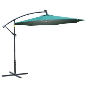 Umbrela gradina/terasa cu panou solar