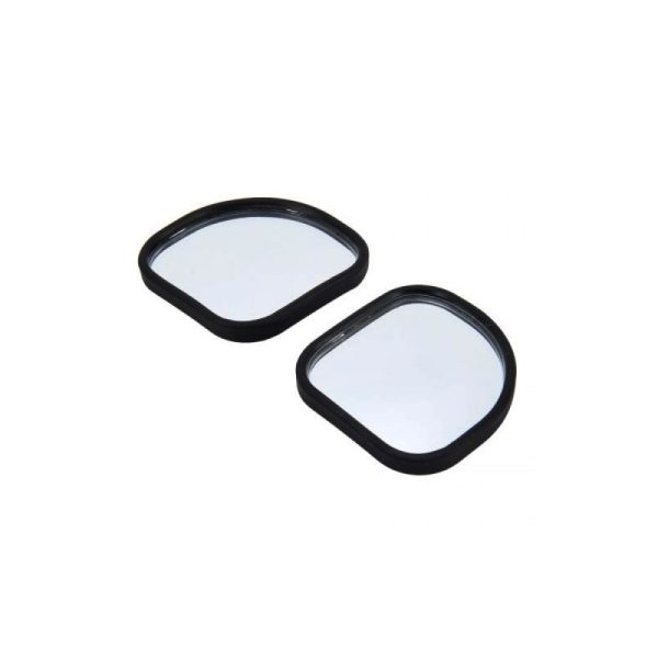 Set 2 Oglinzi unghi mort cu reglaj 360°, auto-adezive, forma neregulata