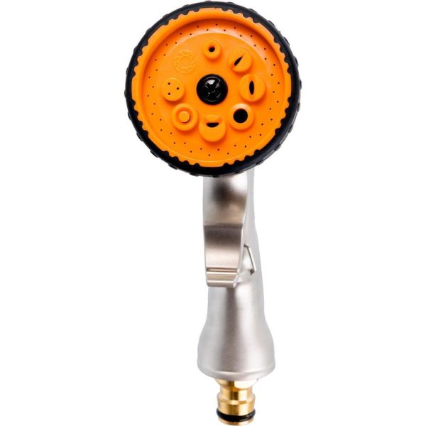 Furtun cu carucior pentru gradina, pistol de stropit, 1/2″, 20+2 m, 4 straturi, ranforsat, Richmann Exclusive