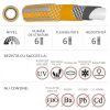 Furtun gradina antirasucire 6 straturi, 1/2″ , 30 m, udare gazon, flori si legume, flexibil si rezistent la presiune, Richmann Exclusive