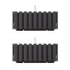 Set 2 jardiniere decorative cu suport metalic