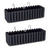 Set 2 jardiniere decorative cu suport metalic