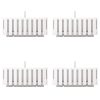 Set 4 jardiniere decorative cu suport metalic
