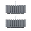 Set 2 jardiniere decorative cu suport metalic