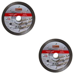 Set 2 discuri diamantate turbo subtire