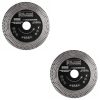Set 2 discuri diamantate turbo