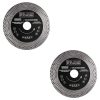 Set 2 discuri diamantate turbo subtire