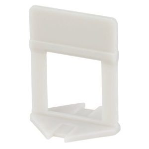 Set 100 distantiere/cleme/clipsuri pentru nivelare si aliniere a placilor ceramice