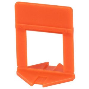 Set 100 distantiere/cleme/clipsuri pentru nivelare si aliniere a placilor ceramice