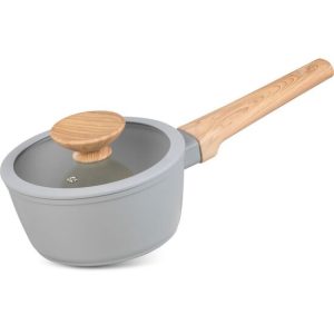 Oala ceramica cu capac de sticla