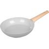 Tigaie ceramica cu maner lemn