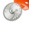 Motocoasa/trimmer pentru tuns iarba, Thor, benzina, cu accesorii, 2.5 kW, 3.4 CP, 43 CC