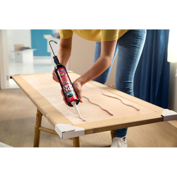 Adeziv si etanseizant, 165 g, Bison Poly Max High Tack Express