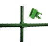 Ansamblu suport araci cu plasa pentru crestere castraveti, fasole, mazare, 150x150x1.1 cm