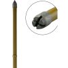Set 25 araci de gradina, suport pentru rosii, castraveti si fasole, metal acoperit cu PVC, rezistenti la rugina, maro, 180x1.6 cm, Artool
