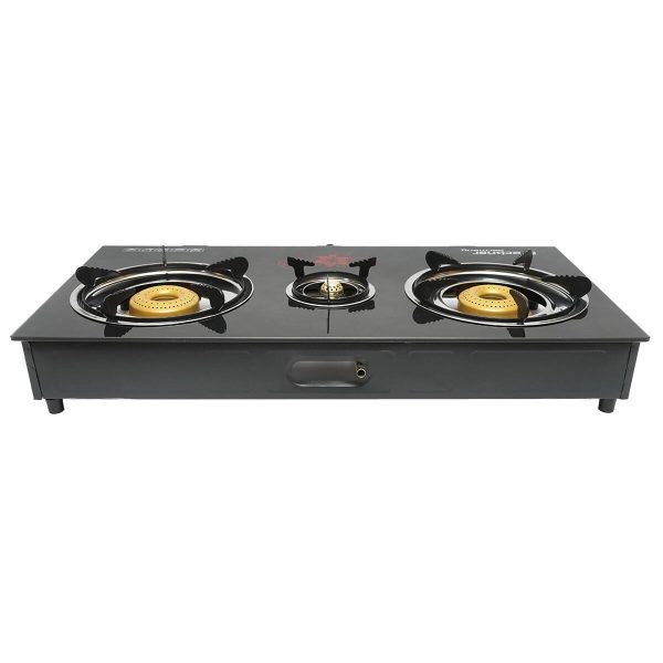 Aragaz camping, portabil, sticla securizata, 2 arzatoare, 2.5 kW, Breckner Germany