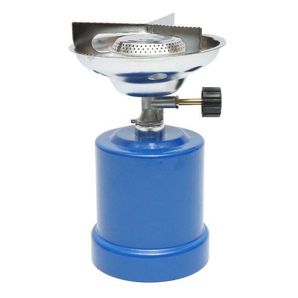 Aragaz camping, portabil, un arzator, pentru doza gaz 190 g (neinclusa), aprindere piezo-electrica