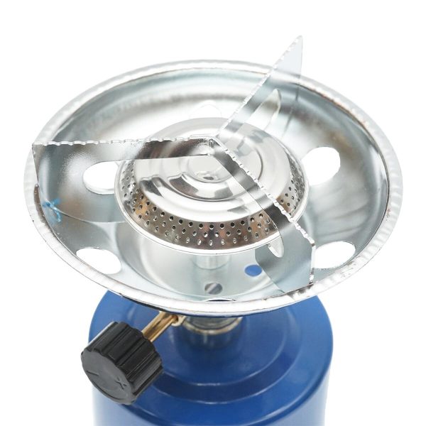 Aragaz camping, portabil, un arzator, pentru doza gaz 190 g (neinclusa), aprindere piezo-electrica