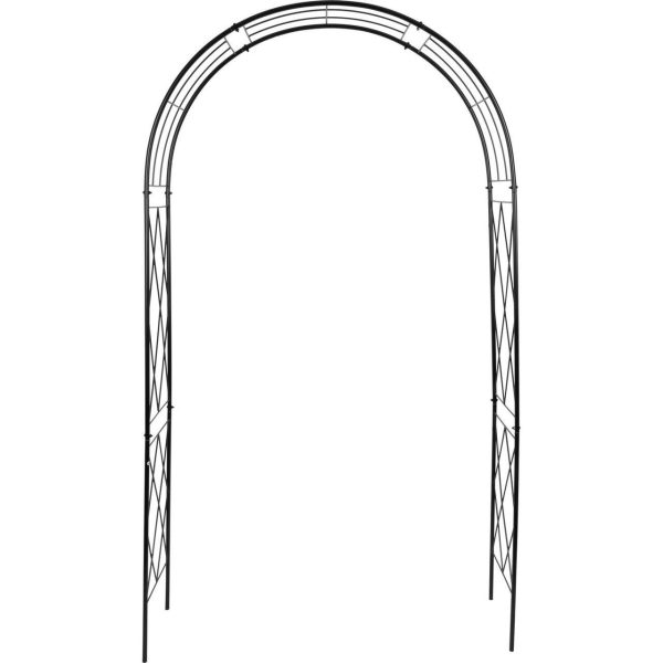 Arcada metalica, pergola, pentru gradina, 120x44x219 cm, Strend Pro