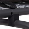 Balansoar gradina, Springos, 3 locuri, cu plasa insecte, gri si maro, 226x126x192 cm, functie pat, perne, max 260 kg, Diana