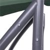 Balansoar gradina, Springos, 3 locuri, verde, 194x122x167-200 cm, functie pat, max 280 kg, Venetia