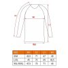 Bluza de corp termica, model Coolmax, albastru, marimea L/XL, NEO
