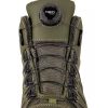 Bocanci de lucru, O2, SR, FO, sireturi cu buton de blocare, piele nabuc, marimea 45, NEO