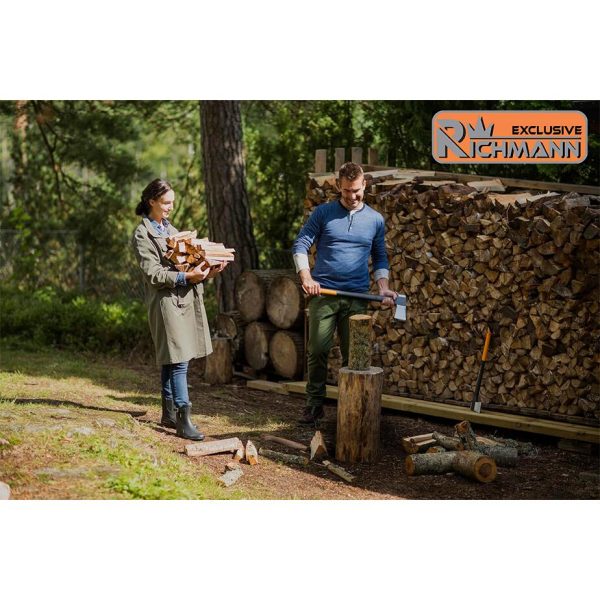 Topor pentru despicat, coada fibra, 1.6 kg, profesional, Richmann Exclusive