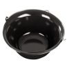 Ceaun, otel emailat, 12 L, negru, Magic Home