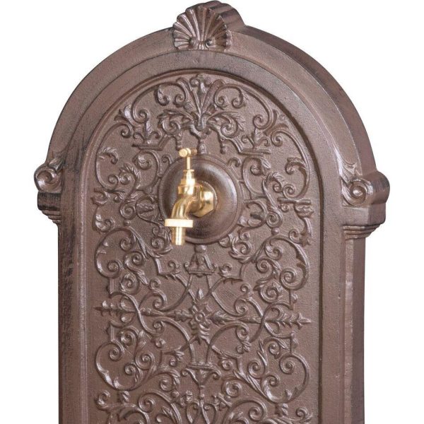 Chiuveta de gradina, aluminiu, maro, 39x33x72 cm, Strend Pro