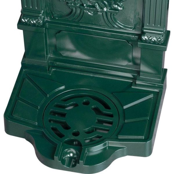 Chiuveta de gradina, aluminiu, verde inchis, 39x32x80 cm, Strend Pro
