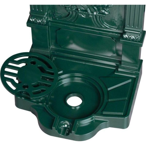 Chiuveta de gradina, aluminiu, verde inchis, 39x32x80 cm, Strend Pro