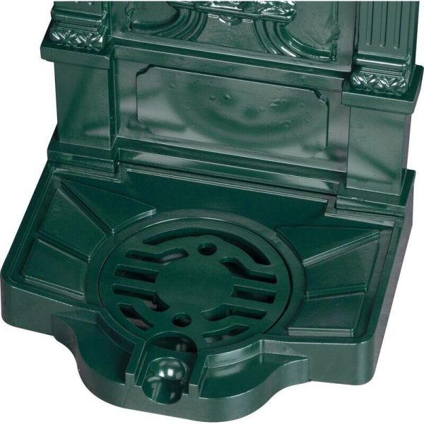 Chiuveta de gradina, aluminiu, verde inchis, 40x35x83 cm, Strend Pro