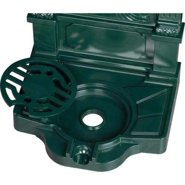 Chiuveta de gradina, aluminiu, verde inchis, 40x35x83 cm, Strend Pro