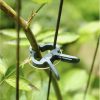 Clema de prindere pentru plante, 63 mm, pentru araci de max 16.2 mm, set 12 buc, Strend Pro