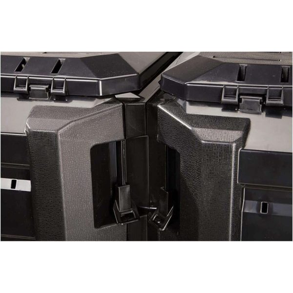 Compostor de gradina, 3 module, Module Compogreen, 1200 L,  negru, 198×71.9×82.6 cm, Prosperplast