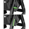 Compostor rotativ/tambur de gradina, Strend Pro, 70 L, negru, 55.5x36x72 cm