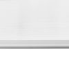 Copertina marchiza, policarbonat si aluminiu, transparent, 120x75x23 cm