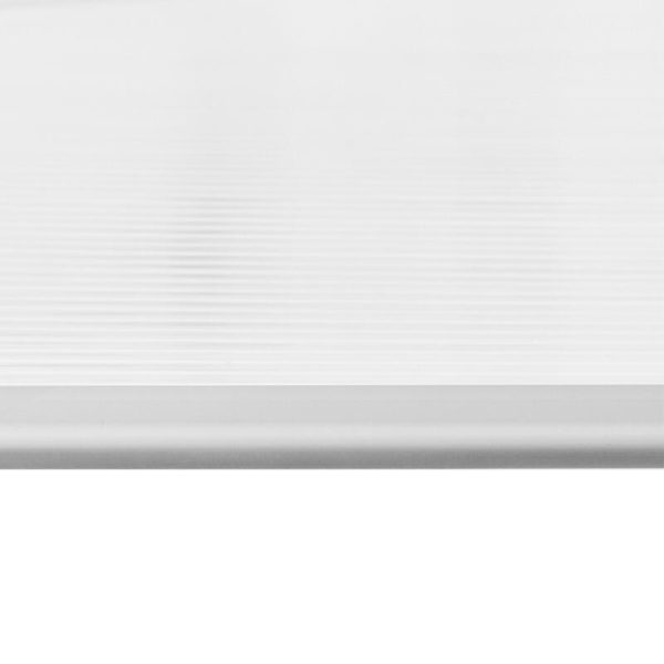 Copertina marchiza, policarbonat si aluminiu, transparent, 120x75x23 cm