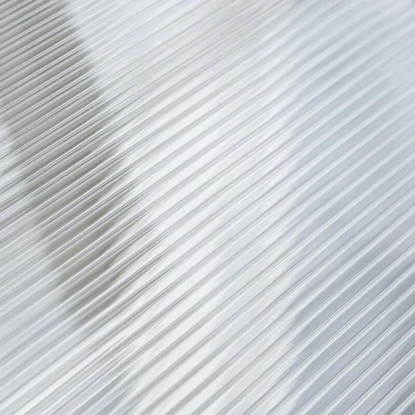 Copertina marchiza, policarbonat, transparent, 100x75x23 cm