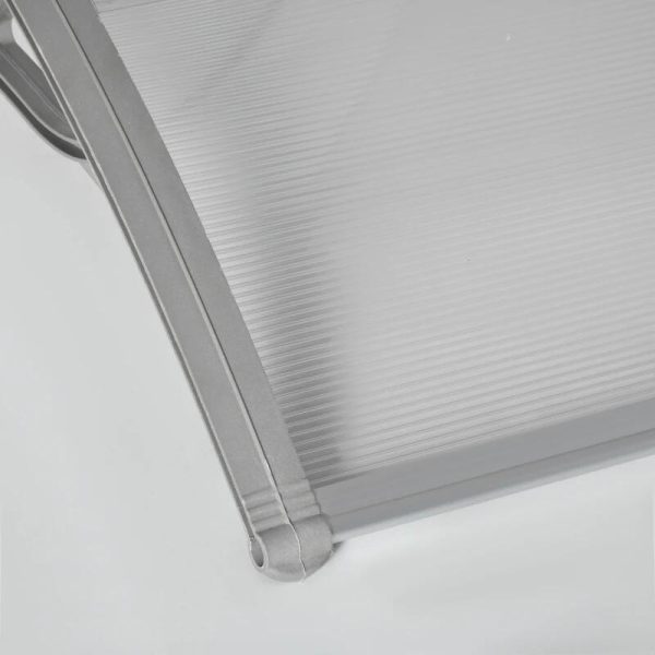 Copertina marchiza, policarbonat, transparent, 100x75x23 cm