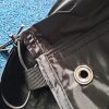 Cort camping, 3-4 persoane, impermeabil, cu vestibul, negru, 475x264x172 cm